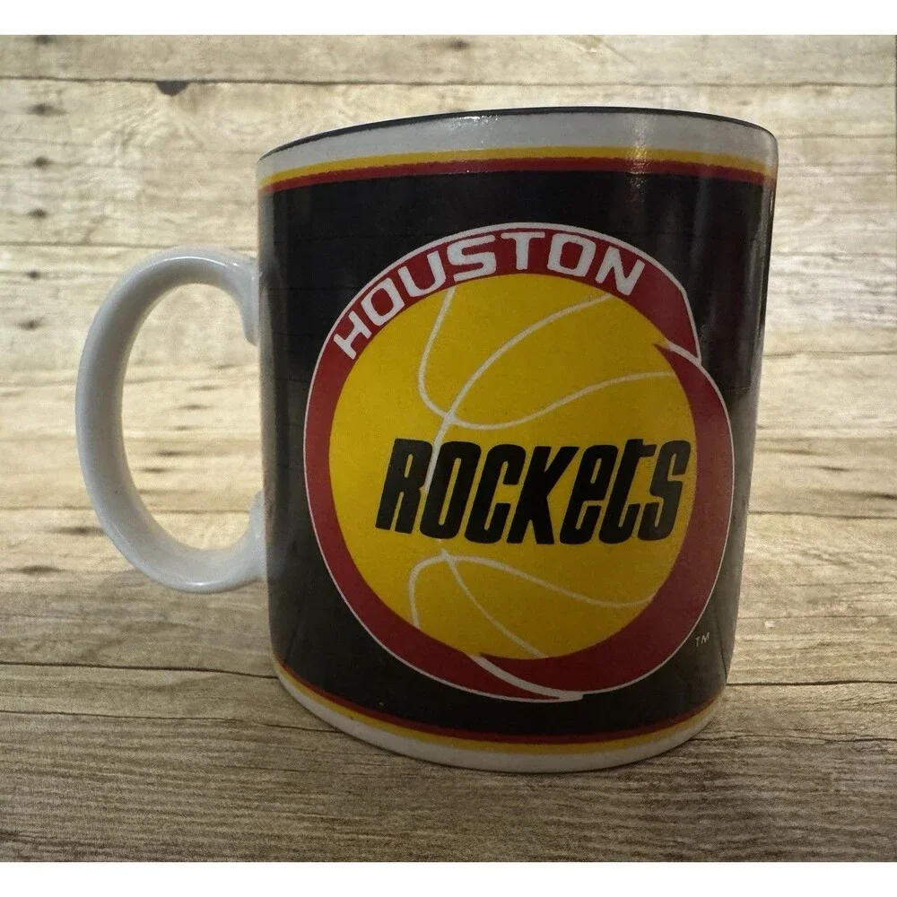 Vintage1993-94 Series Hakeem Olajuwan Houston Rockets Collectible Coffee Cup Mug